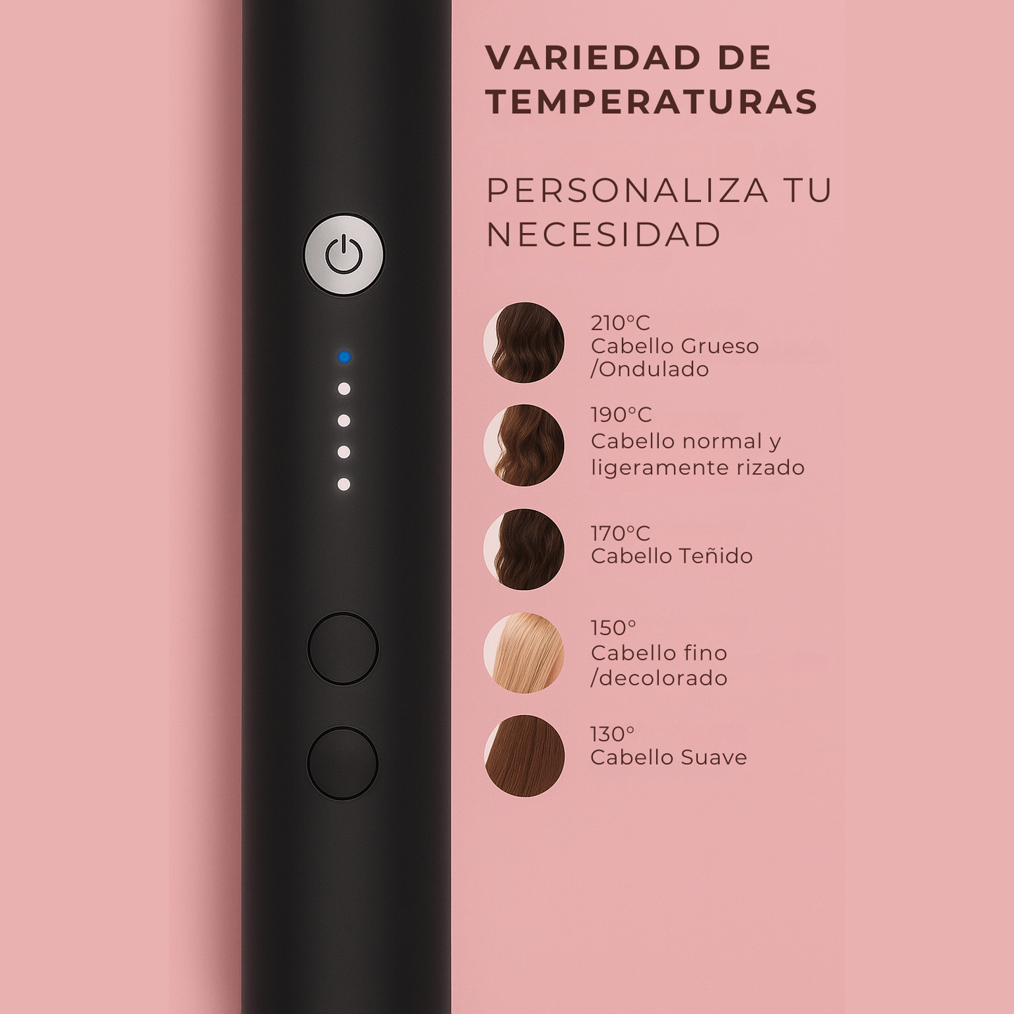 Alisa y peina tu cabello en menos tiempo